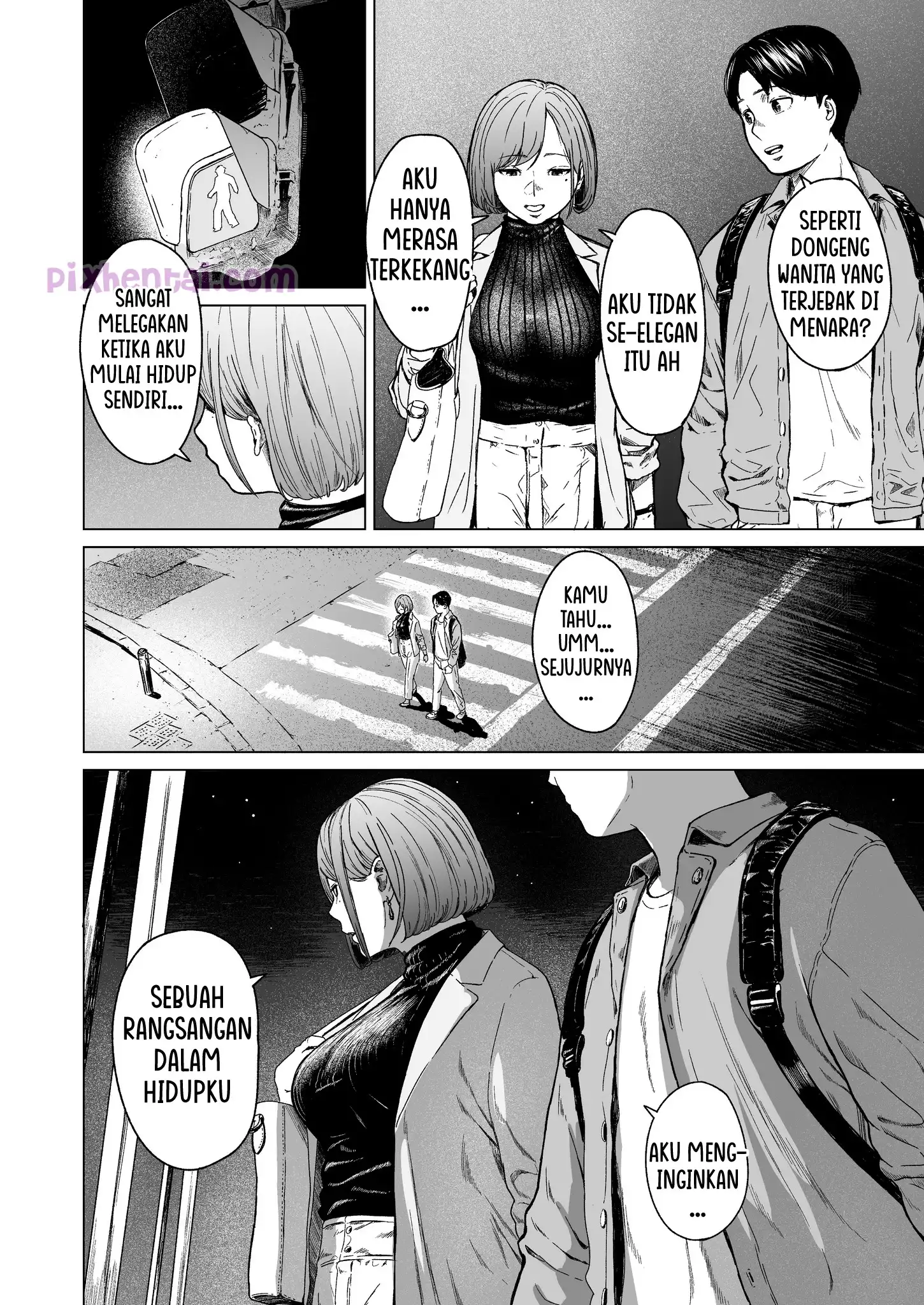 Komik hentai xxx manga sex bokep Furachi Unforgivable Akibat Mengintip Tetangga Cantik 25